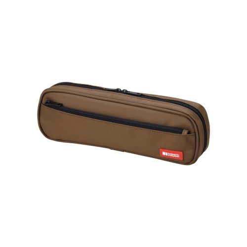 LIHIT LAB Pen Case 2-Way Type, Brown