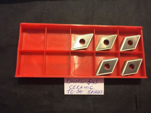 Kyocera DNMG 543 TC30 Ceramic Inserts  **5 Pieces**