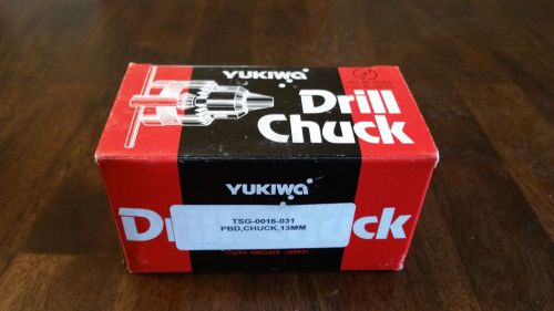 New yukiwa drill chuck 13 m/m mg 1.2 13mm 6jt tsg-0016-031 jis b 4634 5675 1/2&#034; for sale