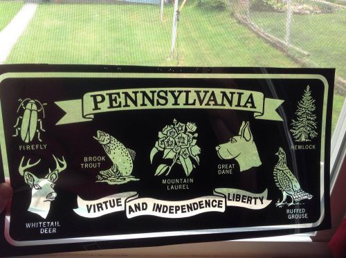 Wilton Armetale Pewter Original Artwork Design Pennsylvania State Symbols