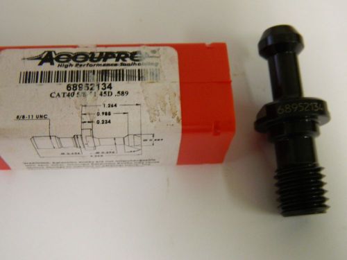 Accupro 68952134 retention knob type: high torque taper size: cat40 for sale