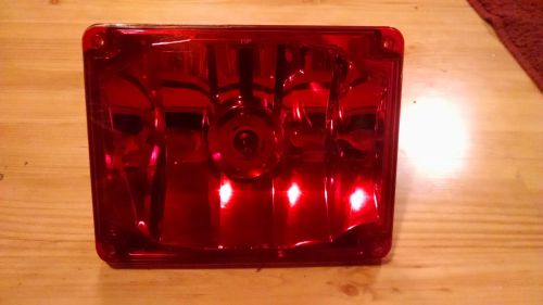 Weldon SAE-WW2W5-00 Red Lens Cover Used In Good Shape Fire Rescue Steady Wide