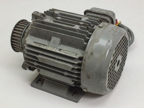 Hitachi 3-phase 200/220 vac induction motor 0.75kw 71-1326 tfo-k 4p for sale