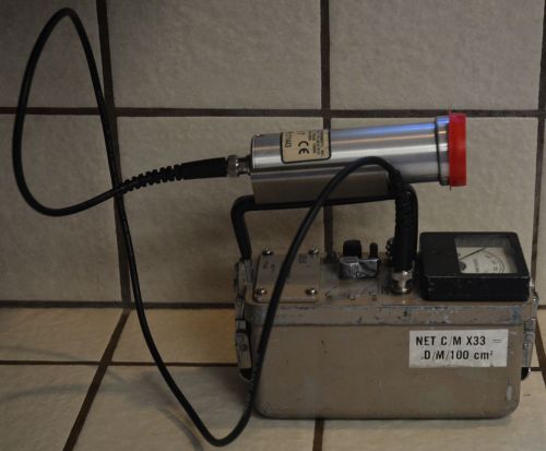 Ludlum 101 w/ 44-7 Dose Rate Meter Geiger Radiation Survey