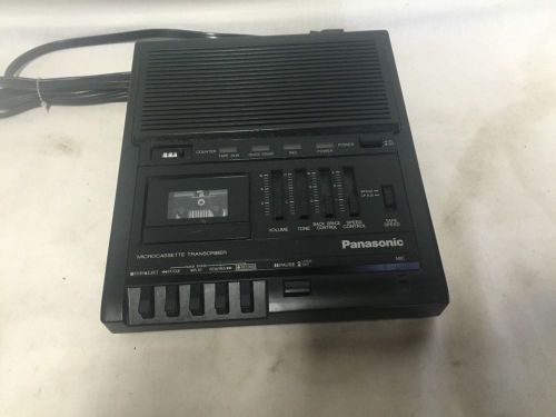 Panasonic Microcassette Desktop Transcriber Dictation Recorder