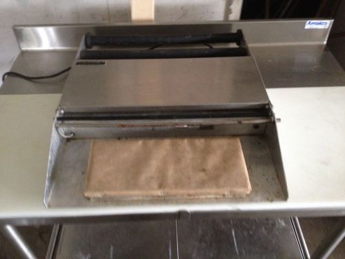 Restaurant heat seal table top wrapper for sale
