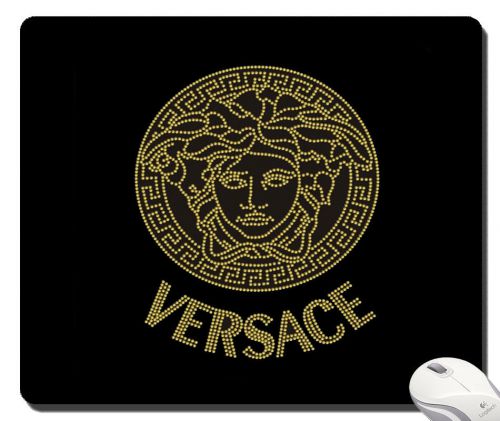 gold colour versace iron mousepad MOUSE PAD for game office gift