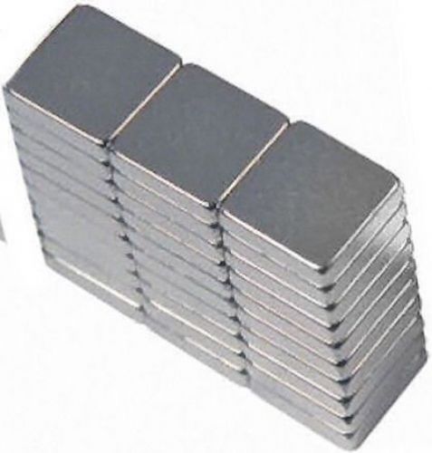 1/4&#034; x 1/4&#034; x 1/16&#034; Blocks - Neodymium Rare Earth Magnet, Grade N48