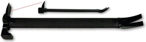 Zak tool zt48 tactical steel 23 inch 5.5lbs black mini police swat halligan tool for sale