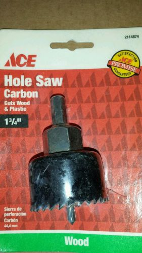 (NEW) Ace 1 3/4&#034; Carbon Hole Saw 2114874