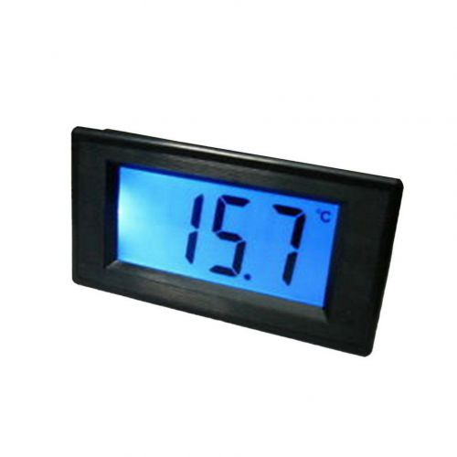 Thermometer Digital LCD Temperature Meter Gauge With Probe Power 9-12V DG