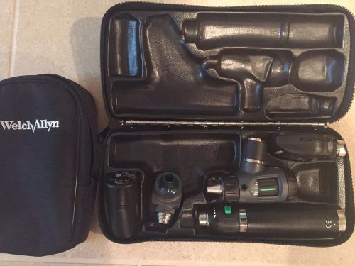 Welch allyn 3.5v  diagnostic set lithium handle, no reserve.. bid and win it ! for sale
