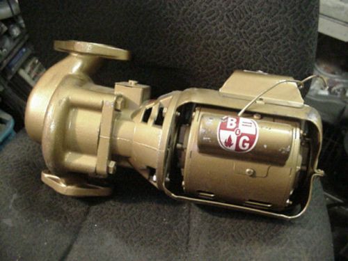 New Bell &amp; Gossett 102213 HV BNFI 1/6hp 115v bronze booster circulator pump