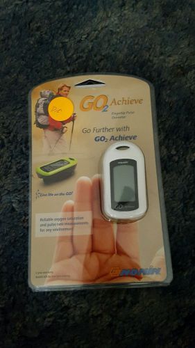 Nonin Medical Go2 Achieve Fingertip Pulse Oximeter! White!