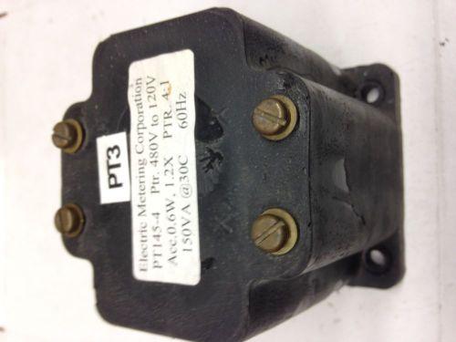 Pt145-4 electric metering corp potential transformer 4:1 150va for sale