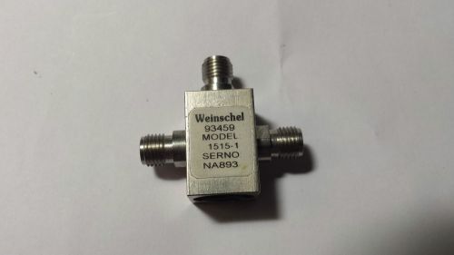 Weinschel model 1515-1 sma female connectors all ports. tracked shipping p1b14 for sale