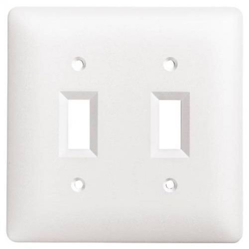 Masque 2G Toggle Switch Plate Wh Taymac Corp Standard Switch Plates 4400W