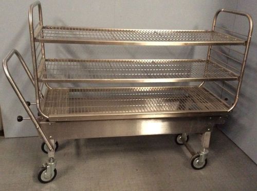 Sterilizer Loading Cart w/Rack