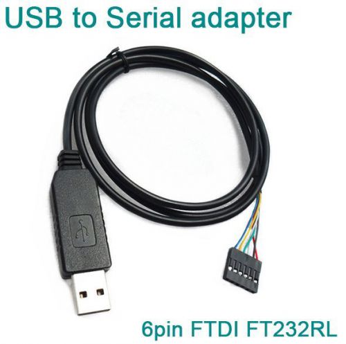 10pcs 6pin ftdi ft232rl usb to serial adapter module ttl rs232 arduino cables for sale