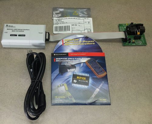Texas Instruments MSP430 USB-Debug-Interface MSP-FET430UIF&amp; MSP-TS430DL48, CD