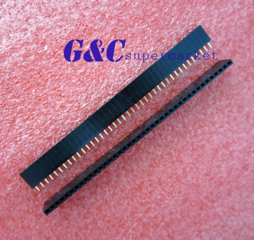 5Pcs 2.54mm 40 Pin Female Single Row Pin Header Strip New GOOD QUALITY