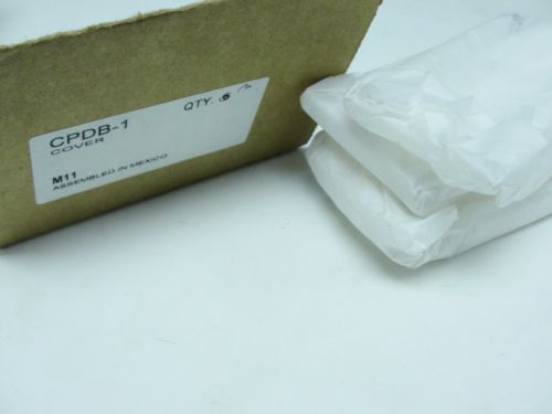 New without box. Bussmann Cover CPDB-1 (Lot of 3)