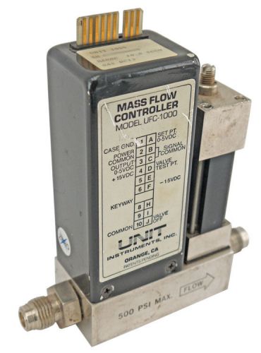 Unit ufc-1000 500psi 10sccm range bcl3 gas mfc mass flow control controller for sale
