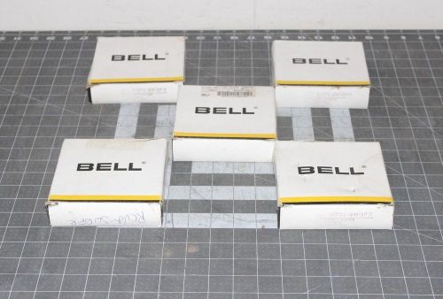 Lot of 5 Bell RCV2-SWGFR  2-gang Weather Proof Cover 1 Switch 1 GFI Receptacle