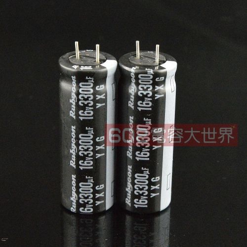 50pcs for rubycon 16v  300uf  yxg  12.5*35mm electrolytic capacitor(6600 for sale