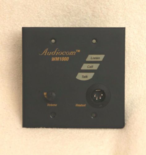 Telex audiocom wm1000 professional intercom station for sale