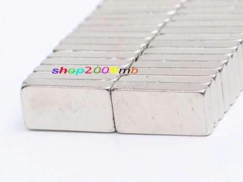 20x10x3mm 10pcs Strong Block N35 Cuboid Rare Earth Permanent Nd-Fe-B Magnets