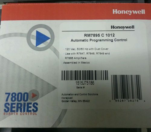 153990 New In Box, Honeywell RM7895-C-1012 Primary Control Microprocessor, 120VA