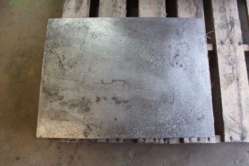 Machinists Machine Surface Plate Hand Scraped Cast Iron 24&#034; x 18&#034; x 5 3/4&#034; Mill