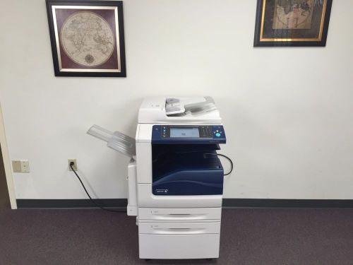 Xerox workcentre 7535 color copier machine network printer scanner copy mfp for sale