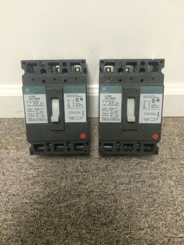 General electric thed136070 3 pole 70 amp 600v circuit breaker for sale