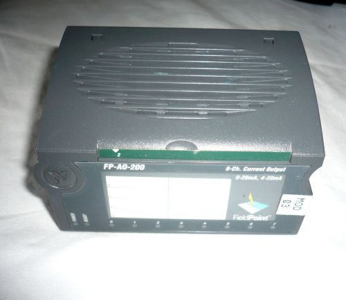 National instruments ni fp-ao-200 8 ch. current output module for fieldpoint for sale