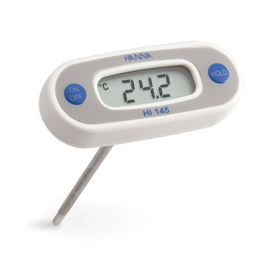 Hanna Instruments HI145-00 T-shaped thermistor C thermometer, 125mm
