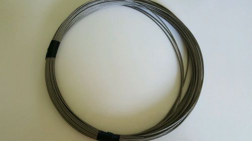 T-304 grade 7 x 7 stainless steel cable wire rope 1/16&#034;- 25 ft for sale