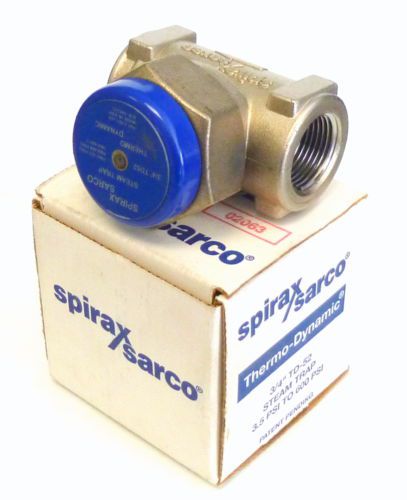 Spirax Sarco Thermo-Dynamic 3/4&#034; TD-52 Steam Trap 3.5-600PSI *NIB*