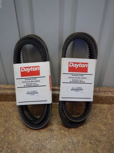 2 NEW 93&#034; Dayton Grainger 5VX930 Premium V-Belt 2L441G Rubber Body NEW