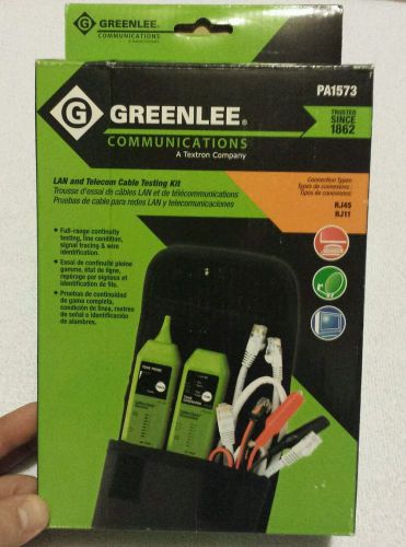 Greenlee Paladin Tools LAN &amp; Telecom Cable Testing Kit 1573 [56]