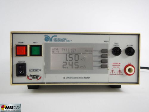 Associated Research HyPot III 3605 AC Withstand Voltage Tester