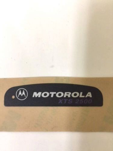 Motorola XTS 2500 Front Nameplate Label # 3385082E01
