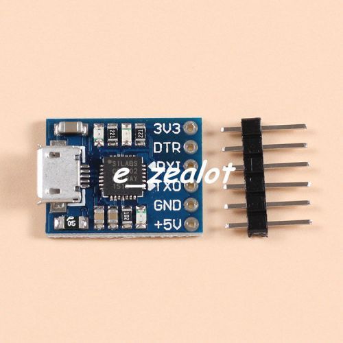 Cp2102 micro usb to uart ttl module 6pin serial converter for sale