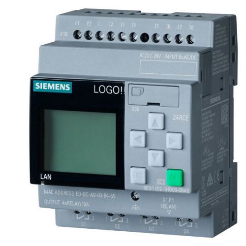 Siemens New LOGO! 8  6ED1052-1HB00-0BA8 LOGO! 24RCE 6ED10521HB000BA8