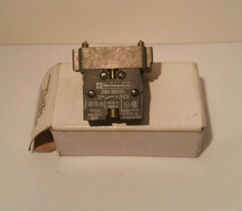 NEW TELEMECANIQUE ZB2-BE101 CONTACT BLOCK WITH BASE