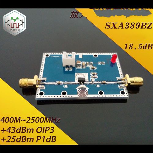 SXA-389B gain 18.5dB 400-2500MHz RF amplifier module single supply module