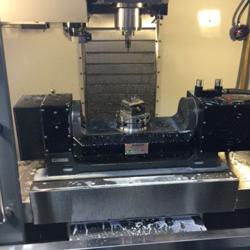 Used haas tr-160 trunnion cnc brushless rotary table indexer full 4th 5th axis for sale