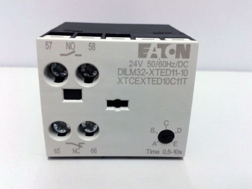 Eaton Moeller DILM32-XTED11(RAC130) Timer Module OFF Delay 0,5-100s 100-130V AC