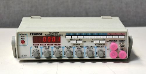 TENMA 72-5015 SWEEP FUNCTION  GENERATOR 2 Mhz with 30 day WARRANTY Included